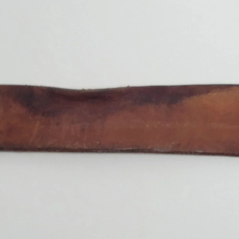 Fossil Belt Mens Brown‎ Distressed Leather MB3078 200 Sz 34 85/34